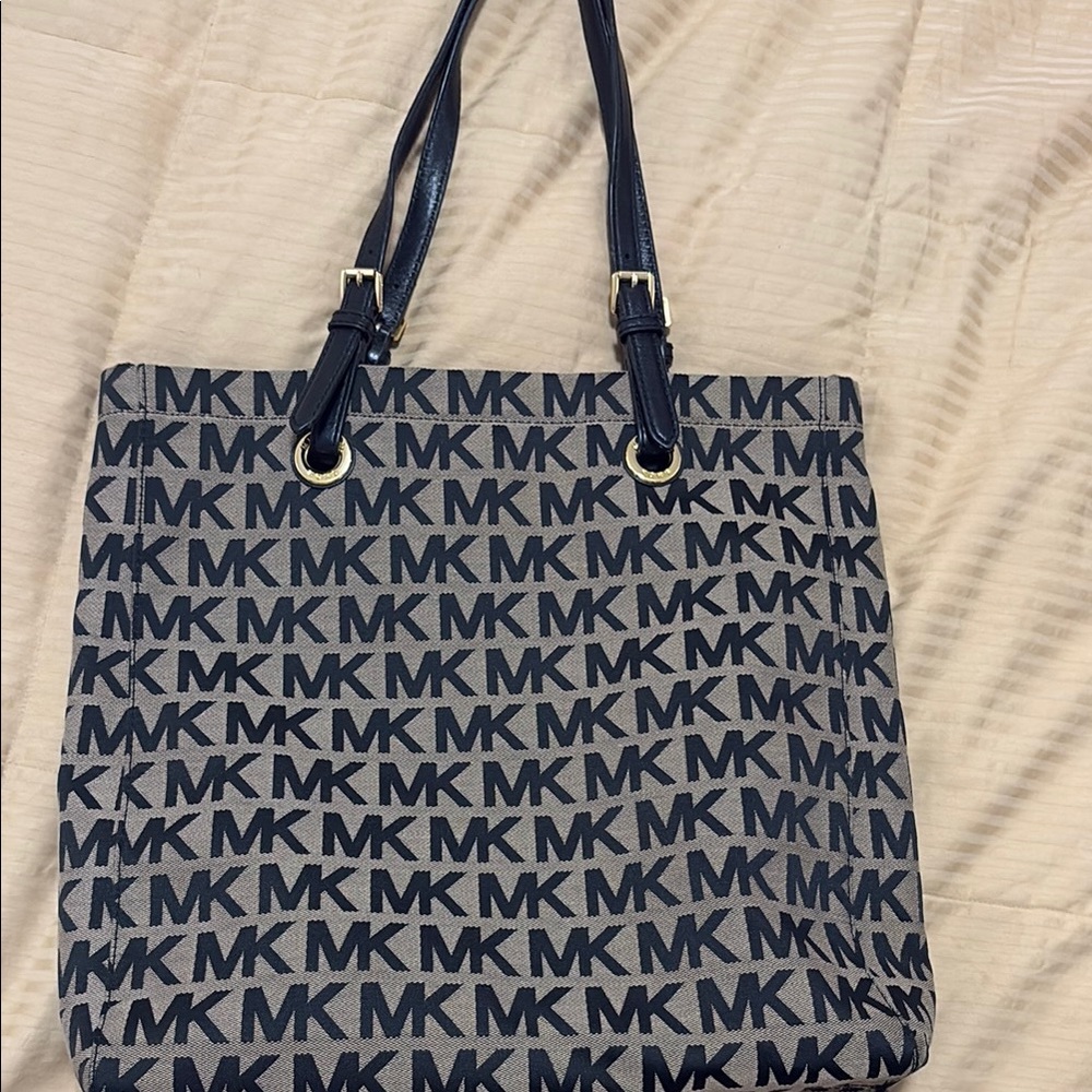 Michael Kors  black and Gray Tote Bag